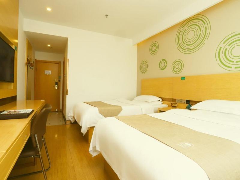 Greentree Inn Qiqihar University Wanda Square Express Hotel Exterior foto