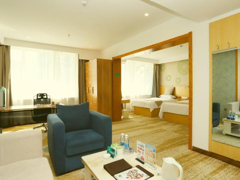 Greentree Inn Qiqihar University Wanda Square Express Hotel Exterior foto