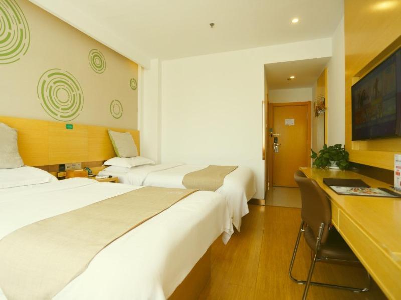 Greentree Inn Qiqihar University Wanda Square Express Hotel Exterior foto