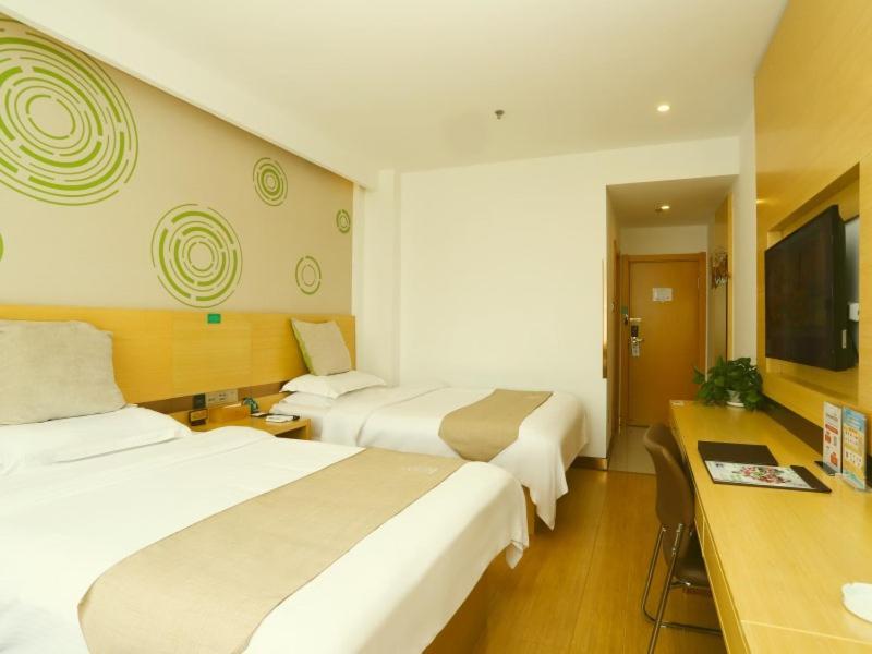 Greentree Inn Qiqihar University Wanda Square Express Hotel Exterior foto